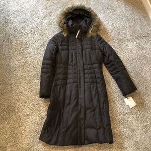 NWT XS Calvin Klein Down + Feather Winter Coat